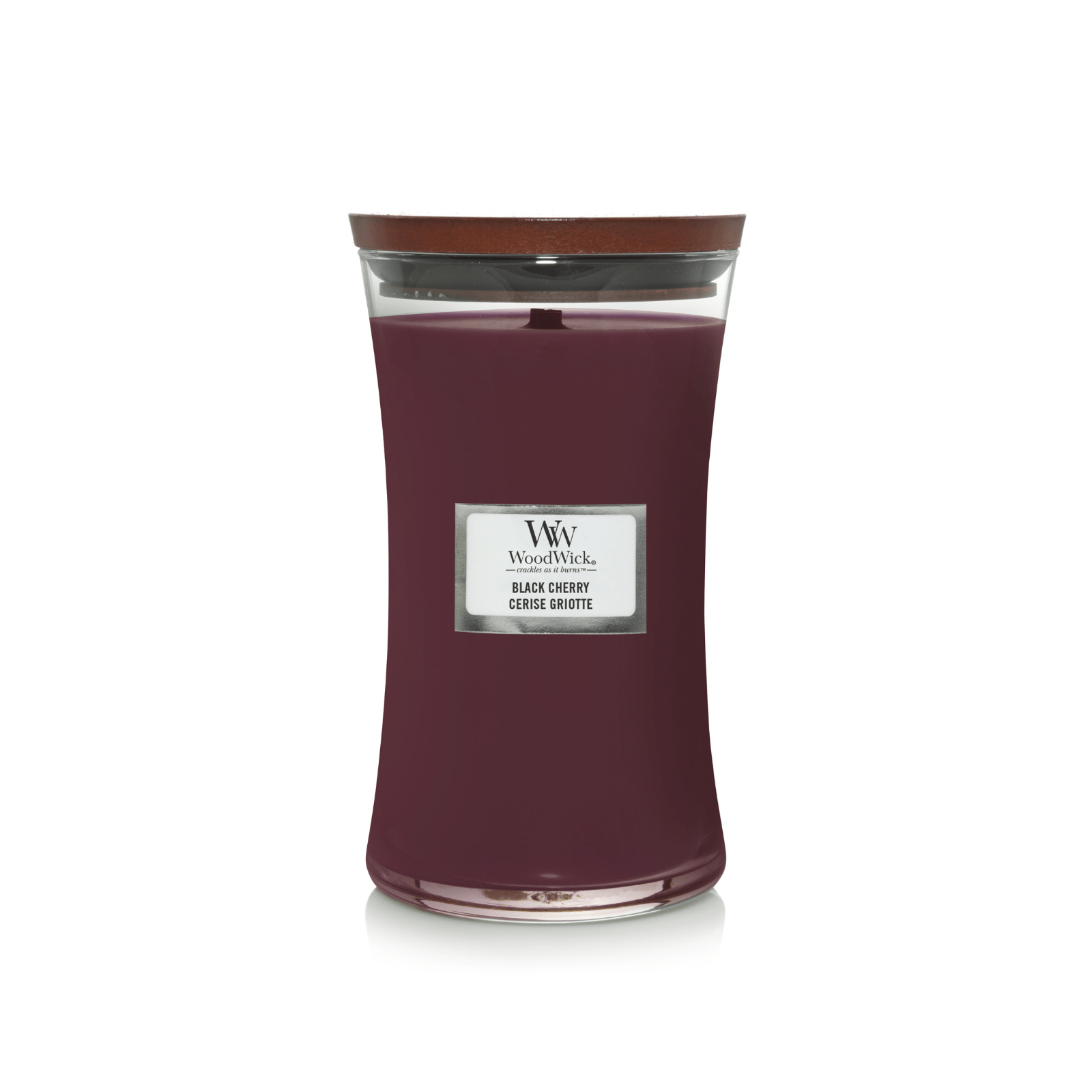 Lumanare parfumata mare Hourglass Black Cherry - Eclair.md