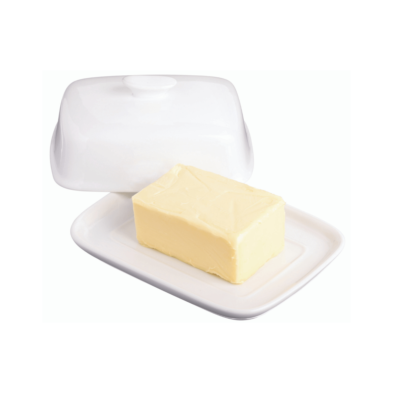 Untiera 18x14cm White Porcelain - Eclair.md