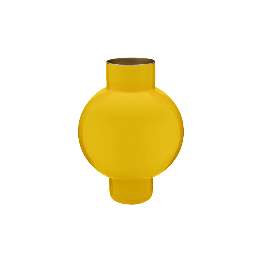 Vaza 18x24cm Metal Yellow - Eclair.md