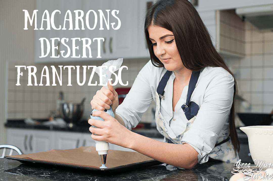Macarons desert fratuzesc - Eclair.md