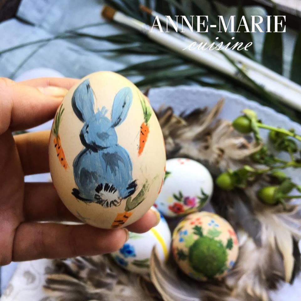 Ouă decorate cu iepuraș Hello Easter - Eclair.md