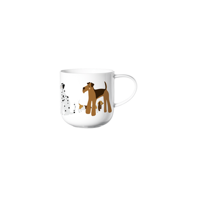 Cana din portelan 400ml Coppa, Dogs, ASA Selection