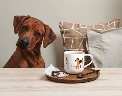 Cana din portelan 400ml Coppa, Dogs