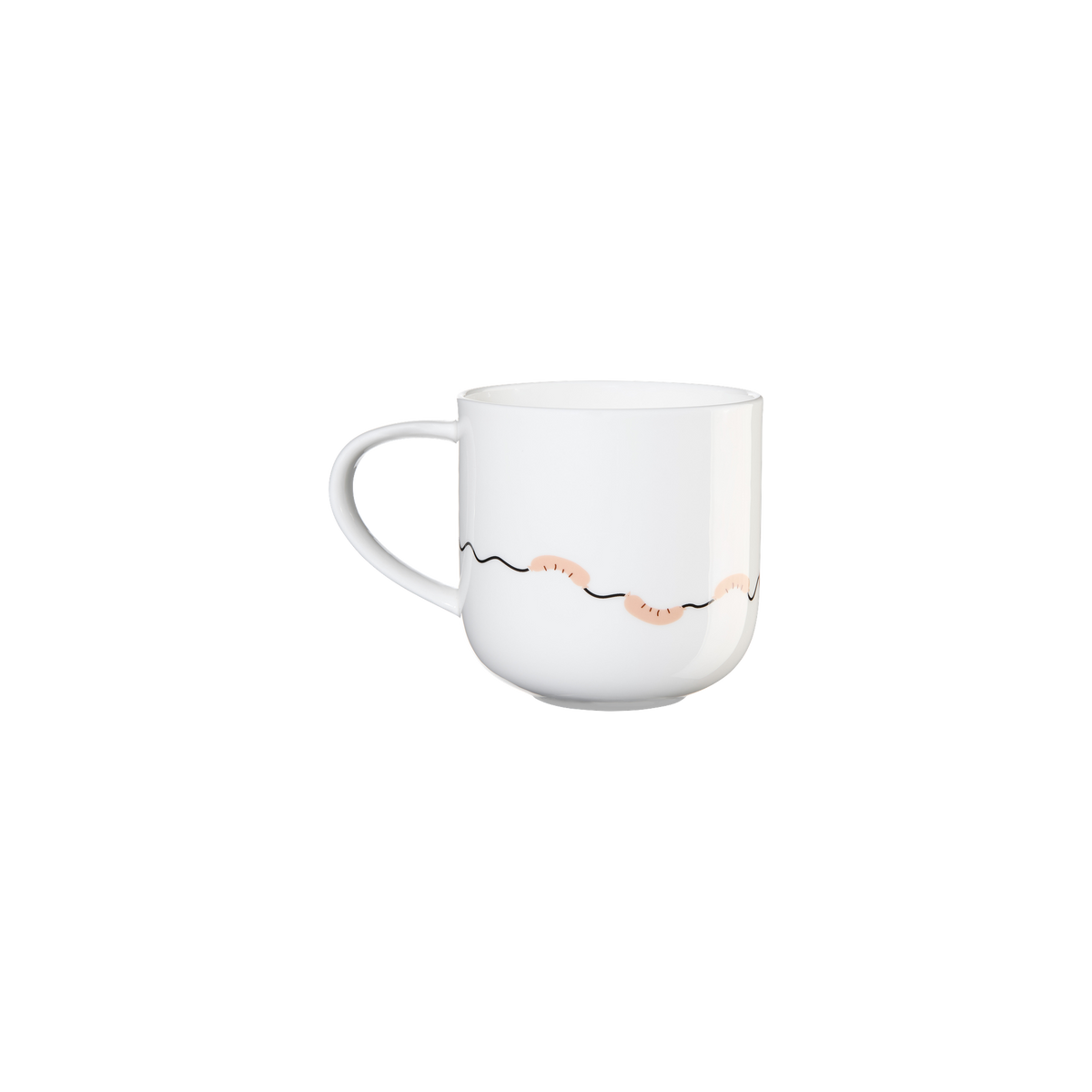 Porcelain Mug 400ml Coppa, Sausage Lover