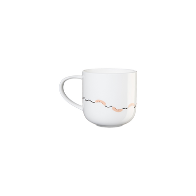 Porcelain Mug 400ml Coppa, Sausage Lover