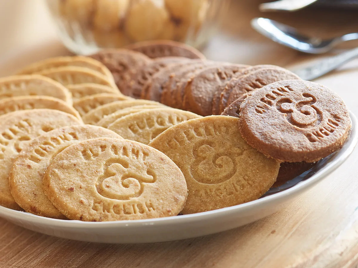 Biscuiți englezești Shortbread cu lămâie și ghimbir Elegant & English