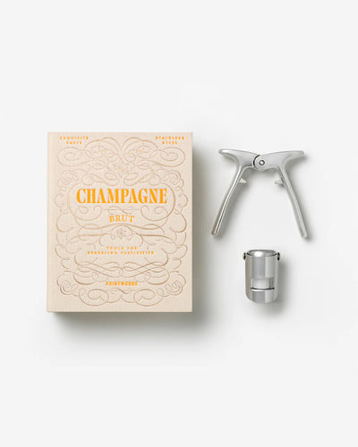 Set de ustensile pentru șampanie The Champagne Kit