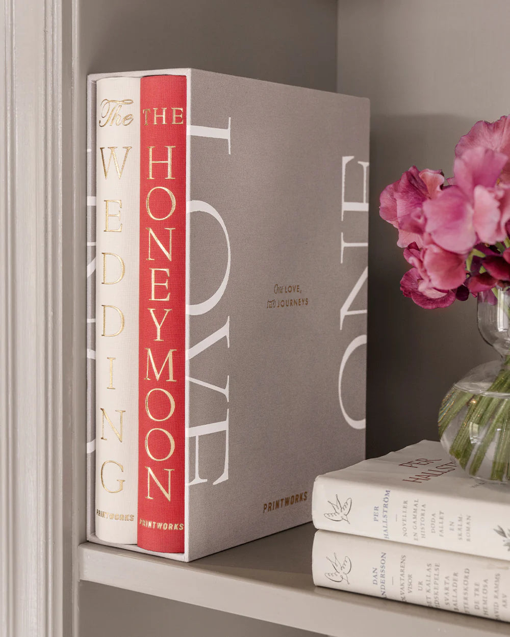 Set de două albume foto One Love Wedding