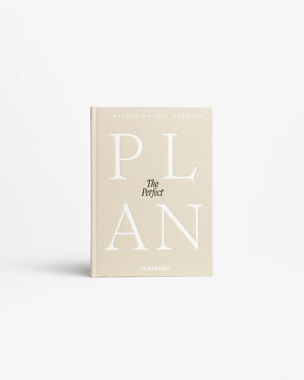 Planificator săptămânal The Perfect Plan, Bej