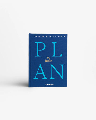 Planificator săptămânal The Perfect Plan, Albastru