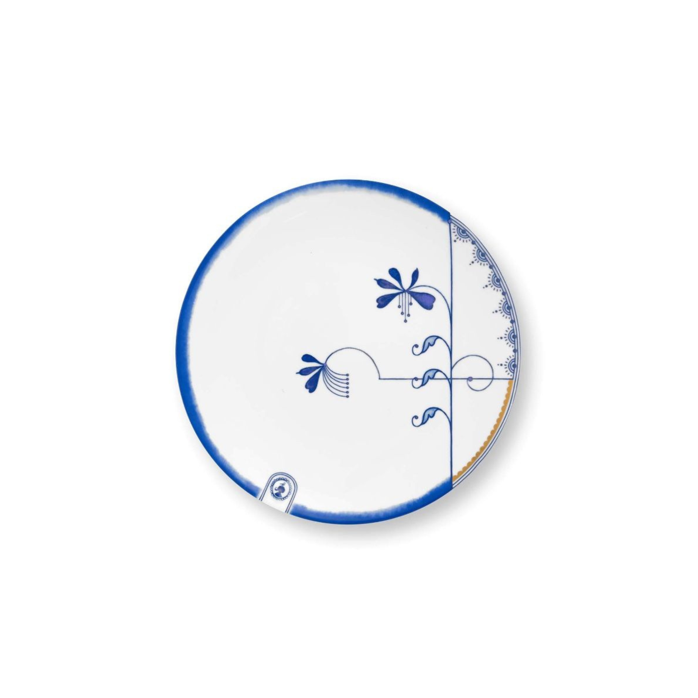 Farfurie Pip&The Blue Bird, alb 20cm