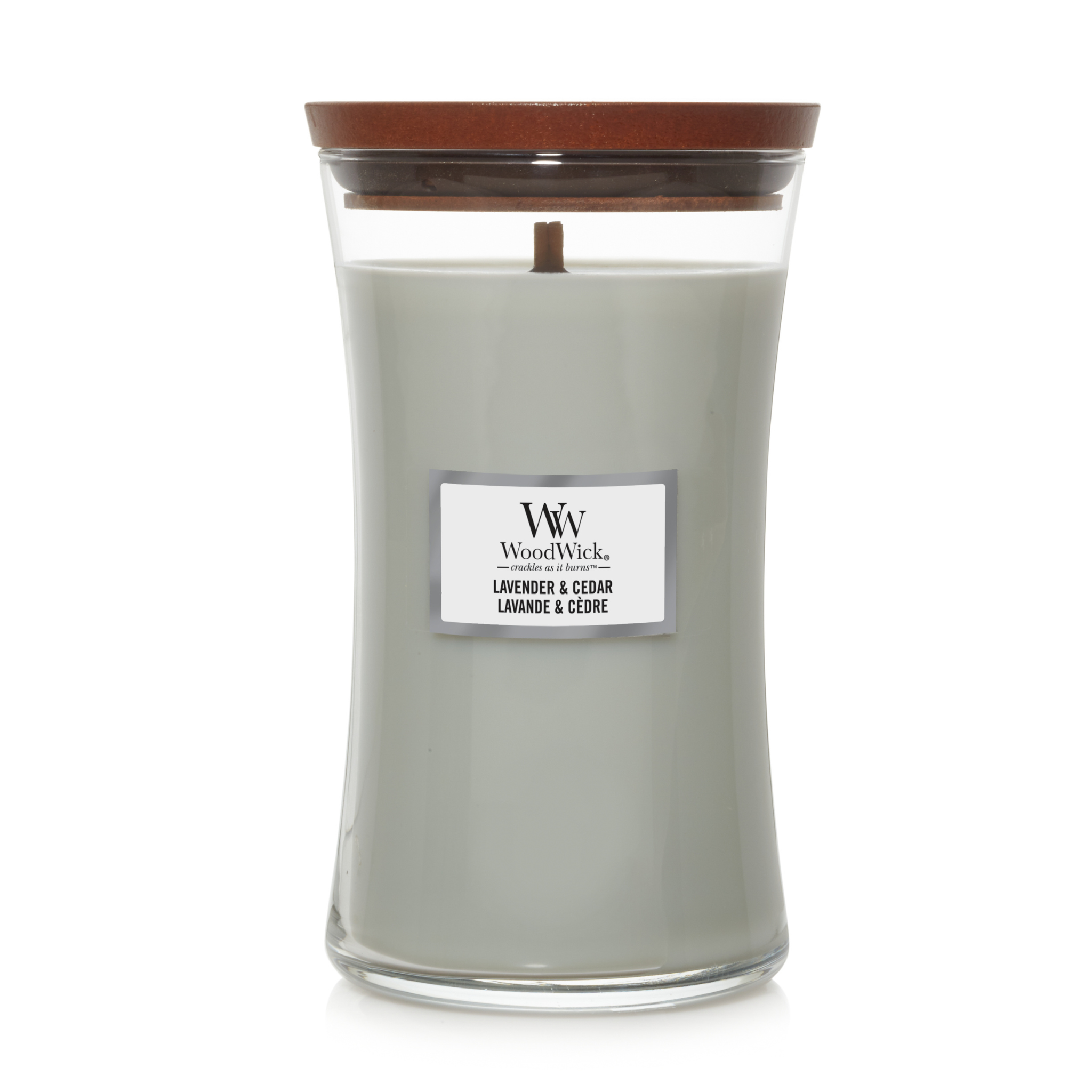 Lumanare parfumata mare Hourglass Lavender & Cedar