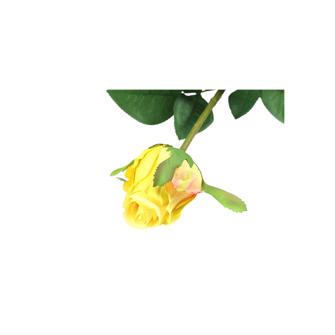 Floare 70cm Rosa galbena