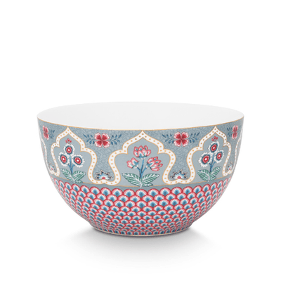 Bol 18 cm Flower Festival Scallop Deco Light Blue - Eclair.md
