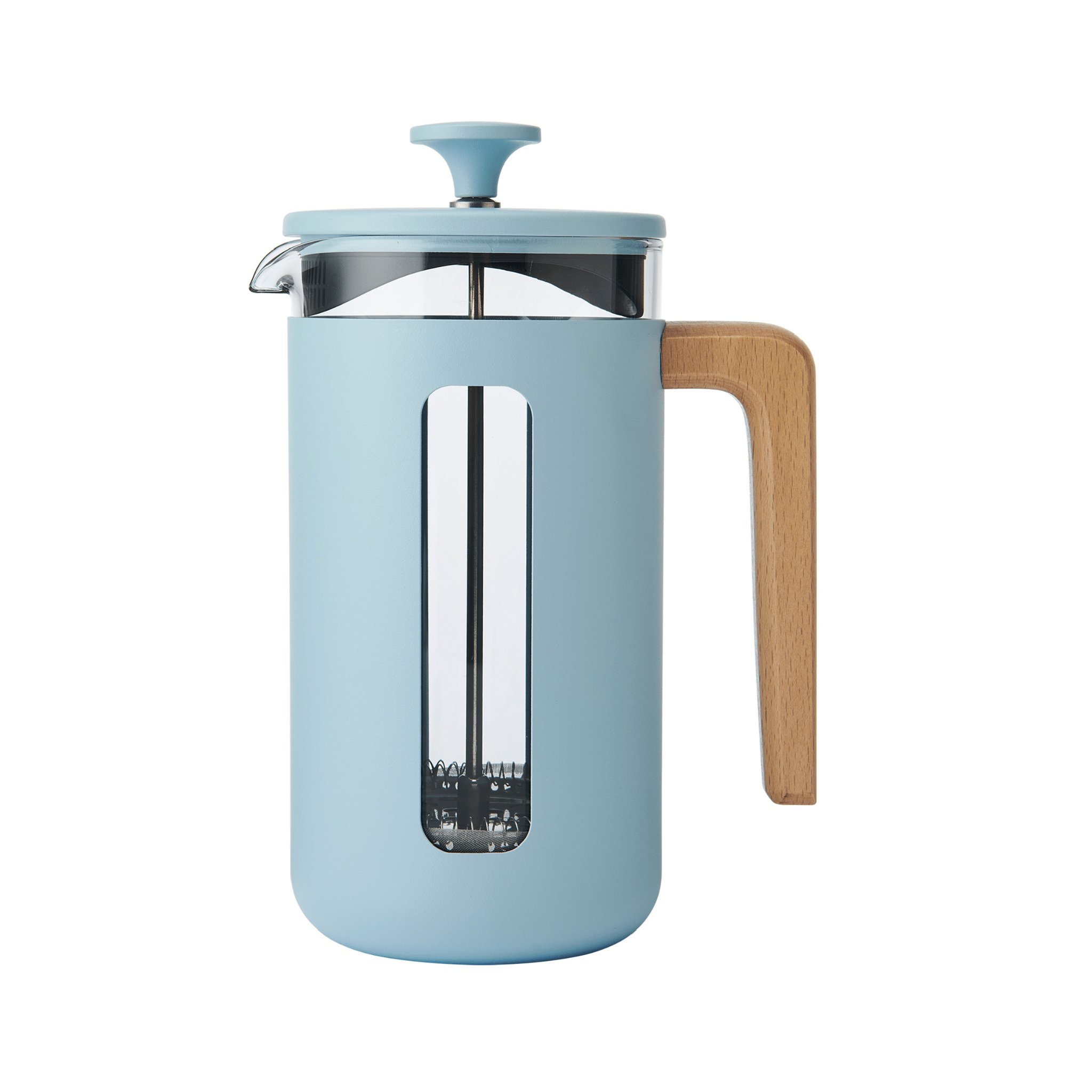 Cafetiera 1000ml Pisa albastru deschis - Eclair.md