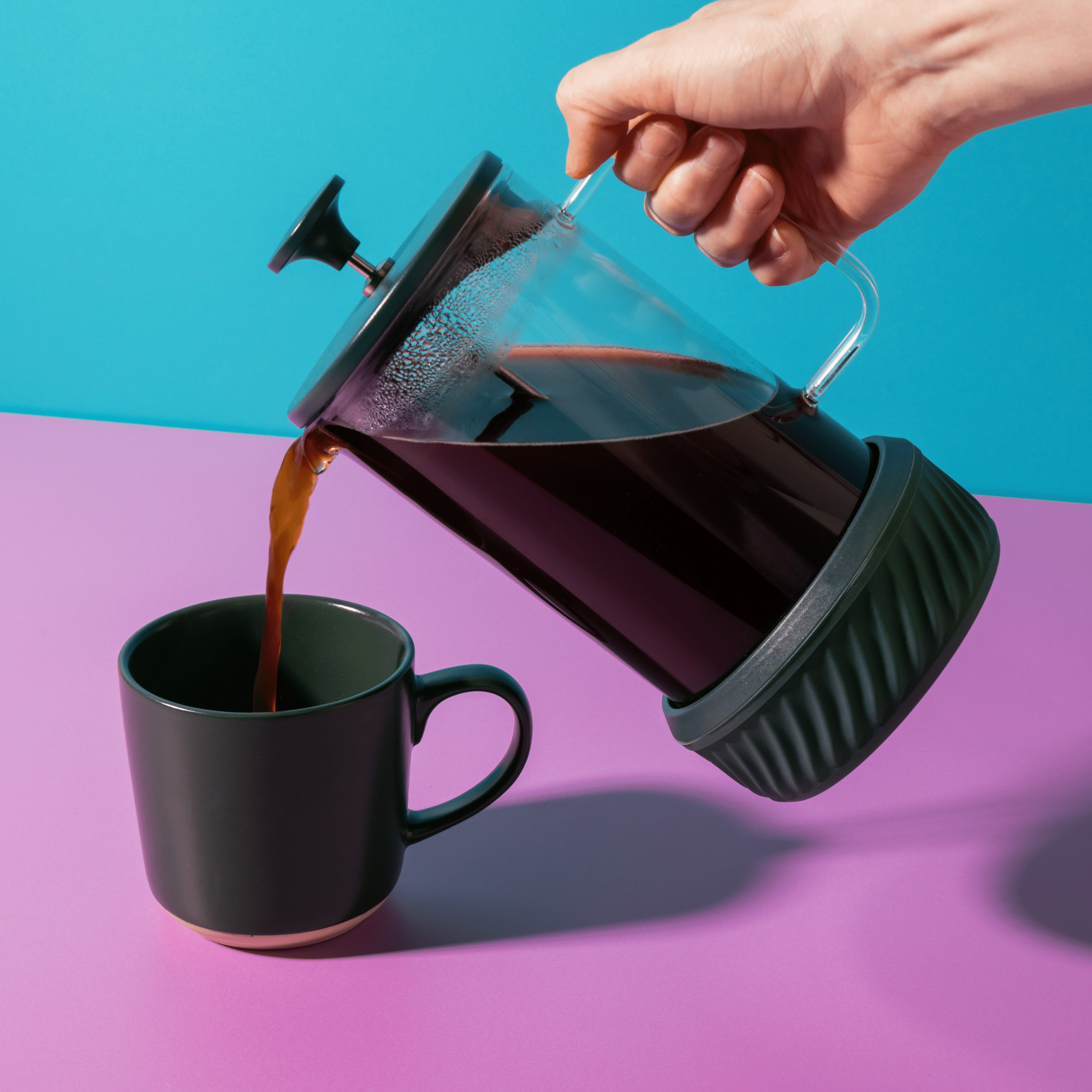 Cafetiera 1000ml Zero verde - Eclair.md