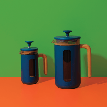 Cafetiera 350ml Pisa albastru inchis - Eclair.md