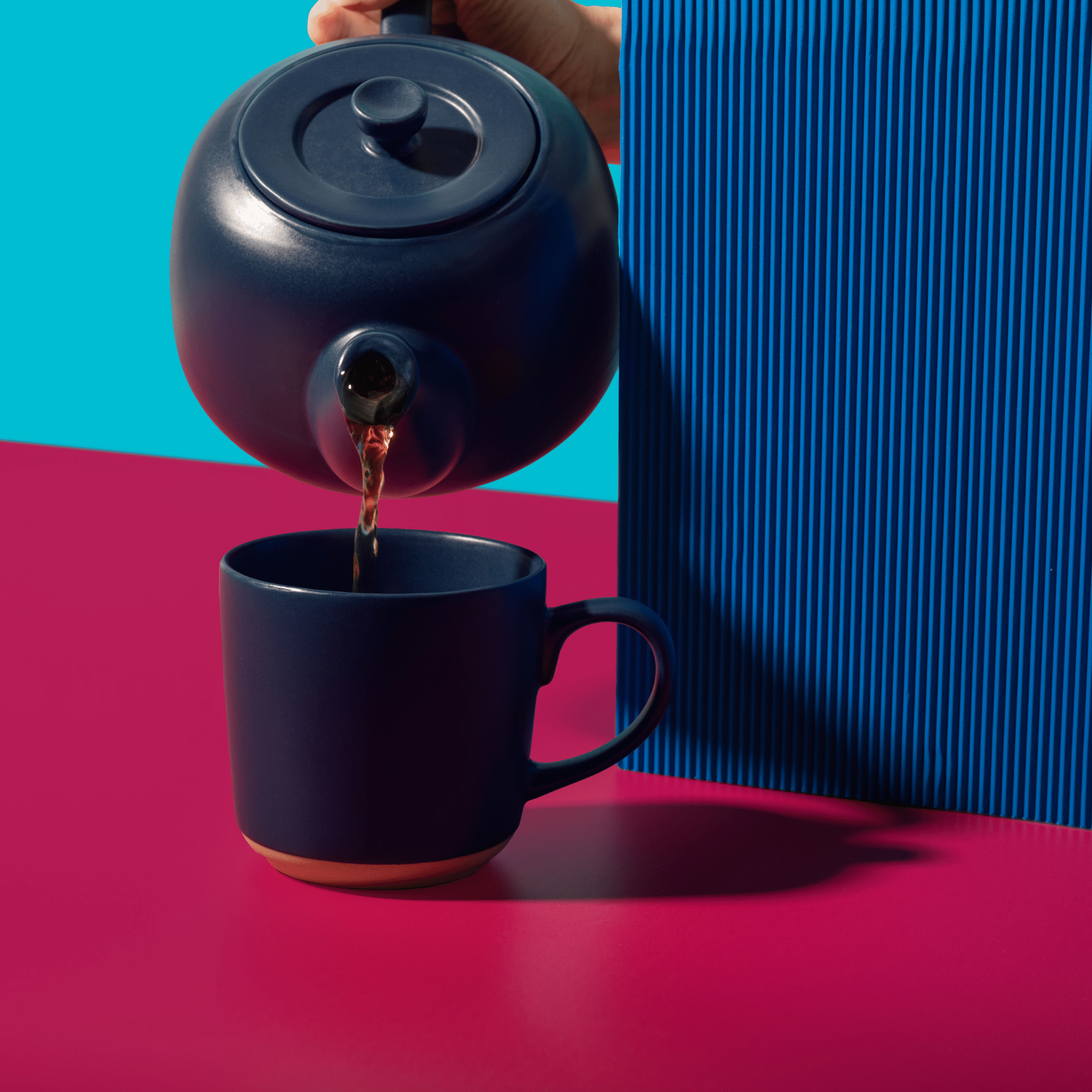 Cana 350ml albastru inchis - Eclair.md