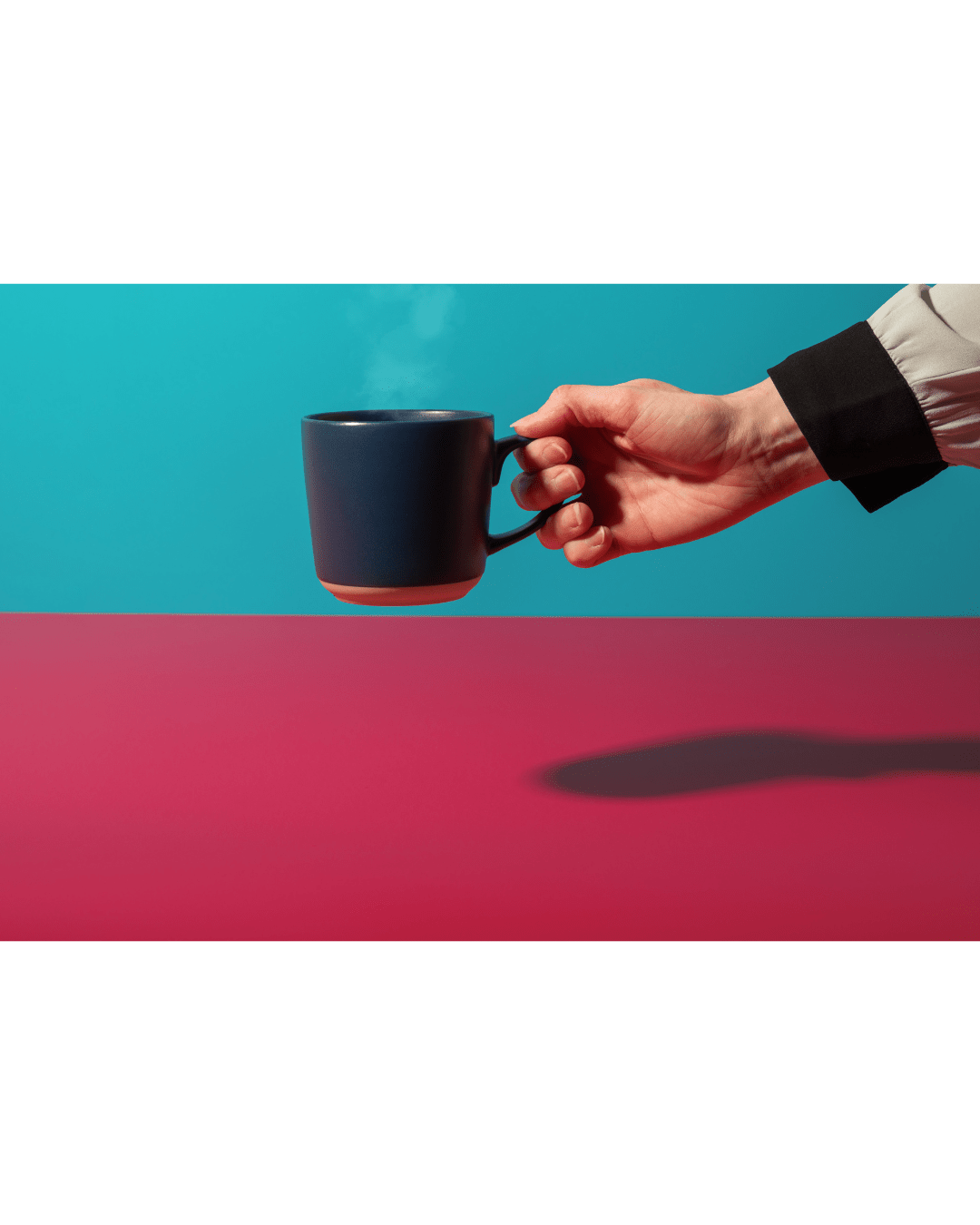 Cana 350ml albastru inchis - Eclair.md