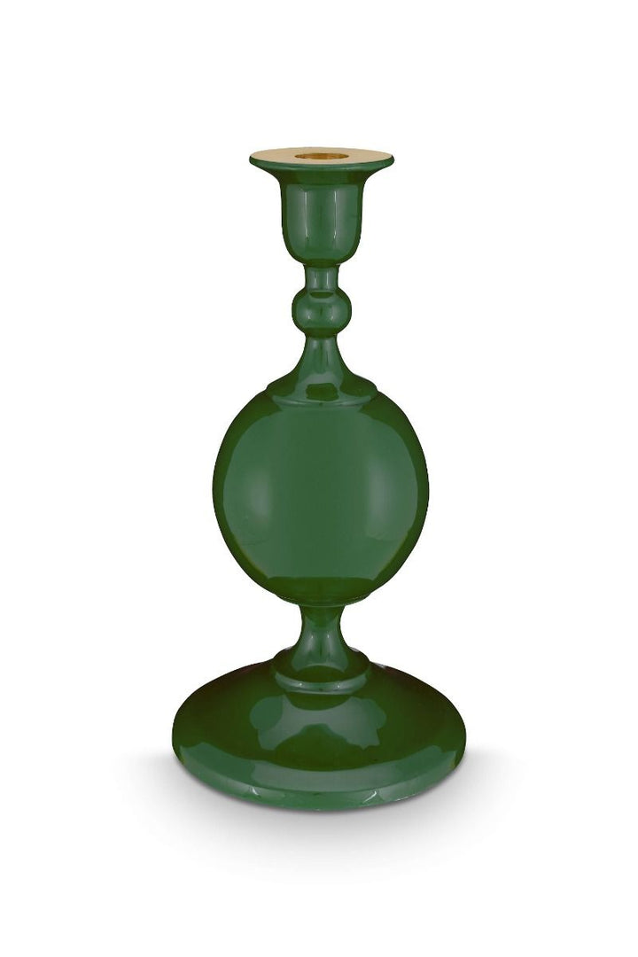 Candelabru din metal 24cm Sphere verde - Eclair.md