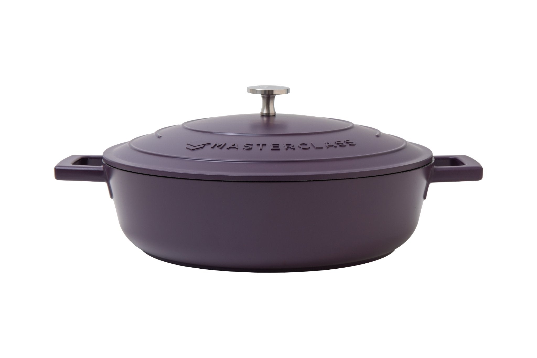 Castron 4L Shallow Casserole Cast Aluminium – mov - Eclair.md