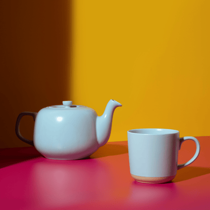 Ceainic 1200ml Classic albastru deschis - Eclair.md