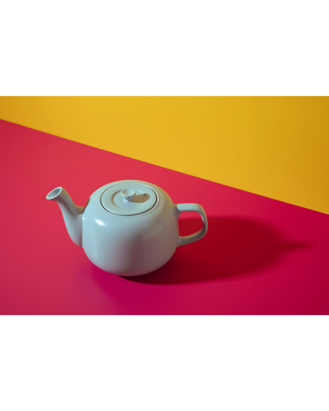 Ceainic 600ml Classic albastru deschis - Eclair.md