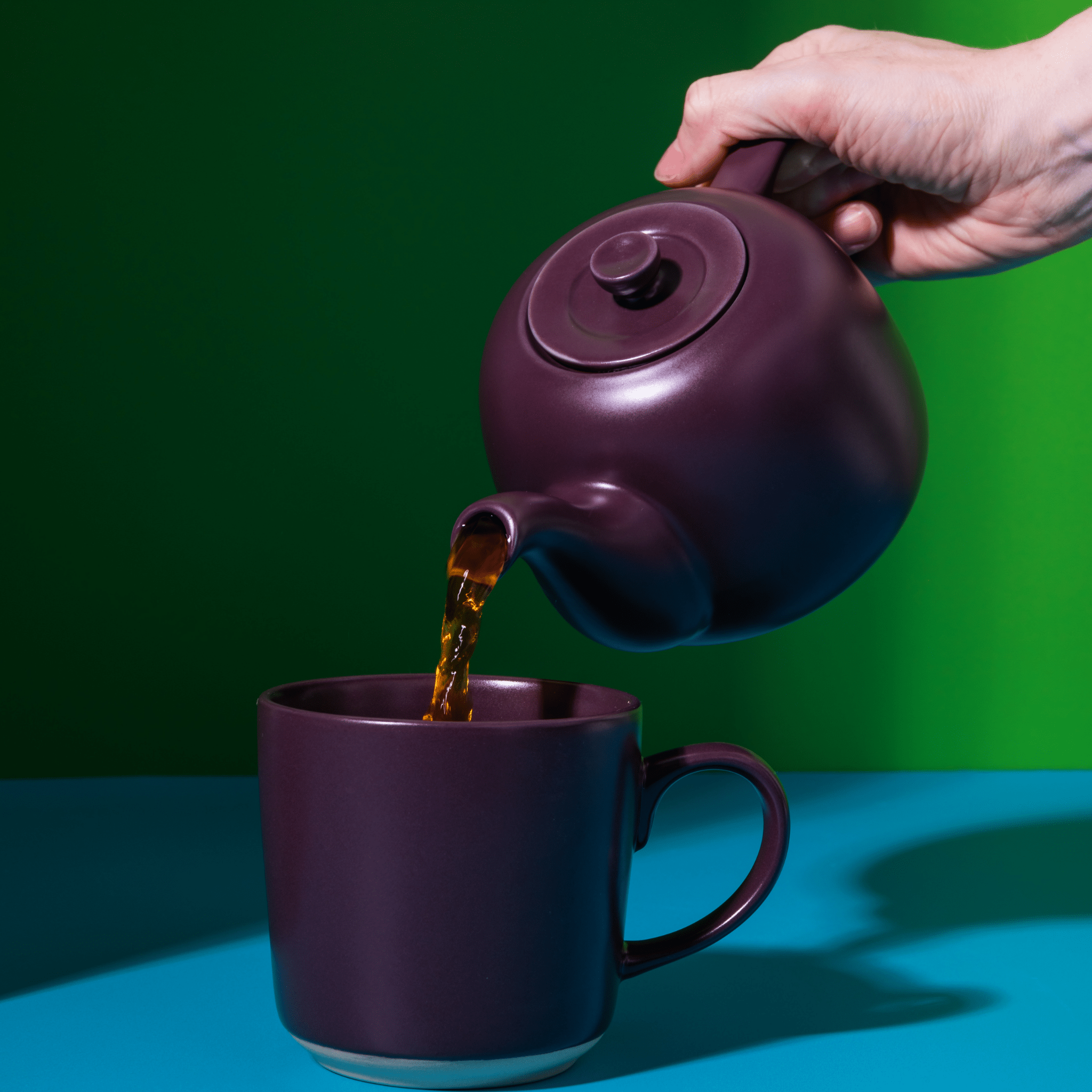 Ceainic 600ml Classic mov - Eclair.md