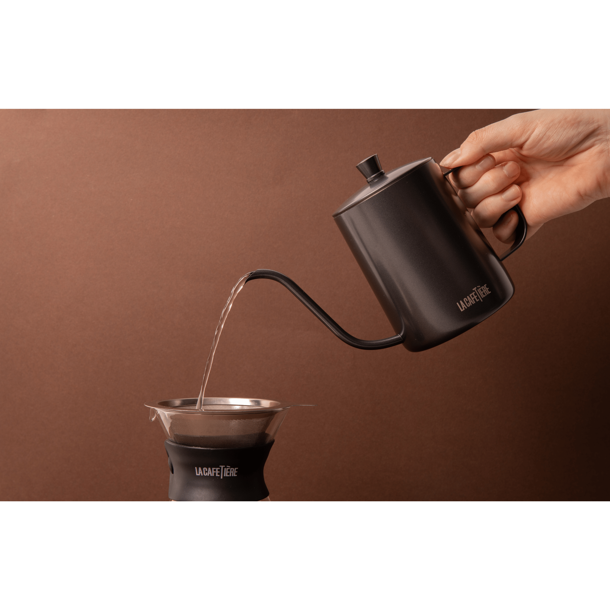 Ceainic pentru turnat cafea Gooseneck 600ml - Eclair.md