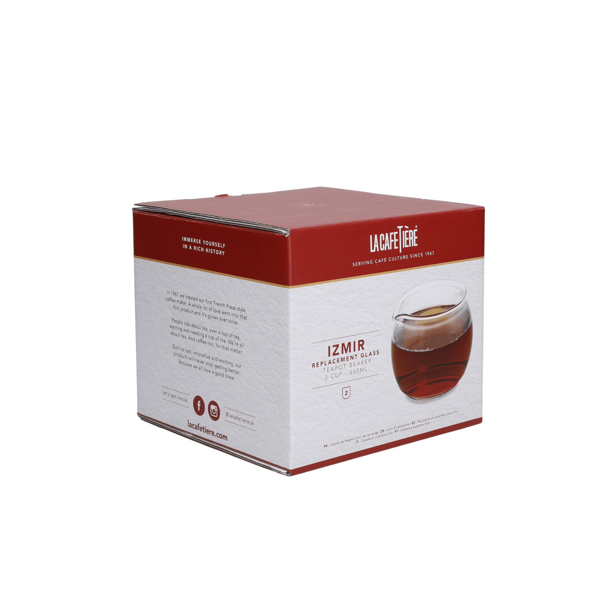 Cupa de rezerva pentru ceainic 660ml - Eclair.md