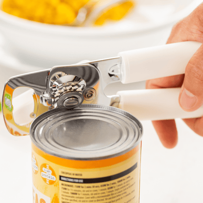 Deschizator de conserve alb portelan - Eclair.md