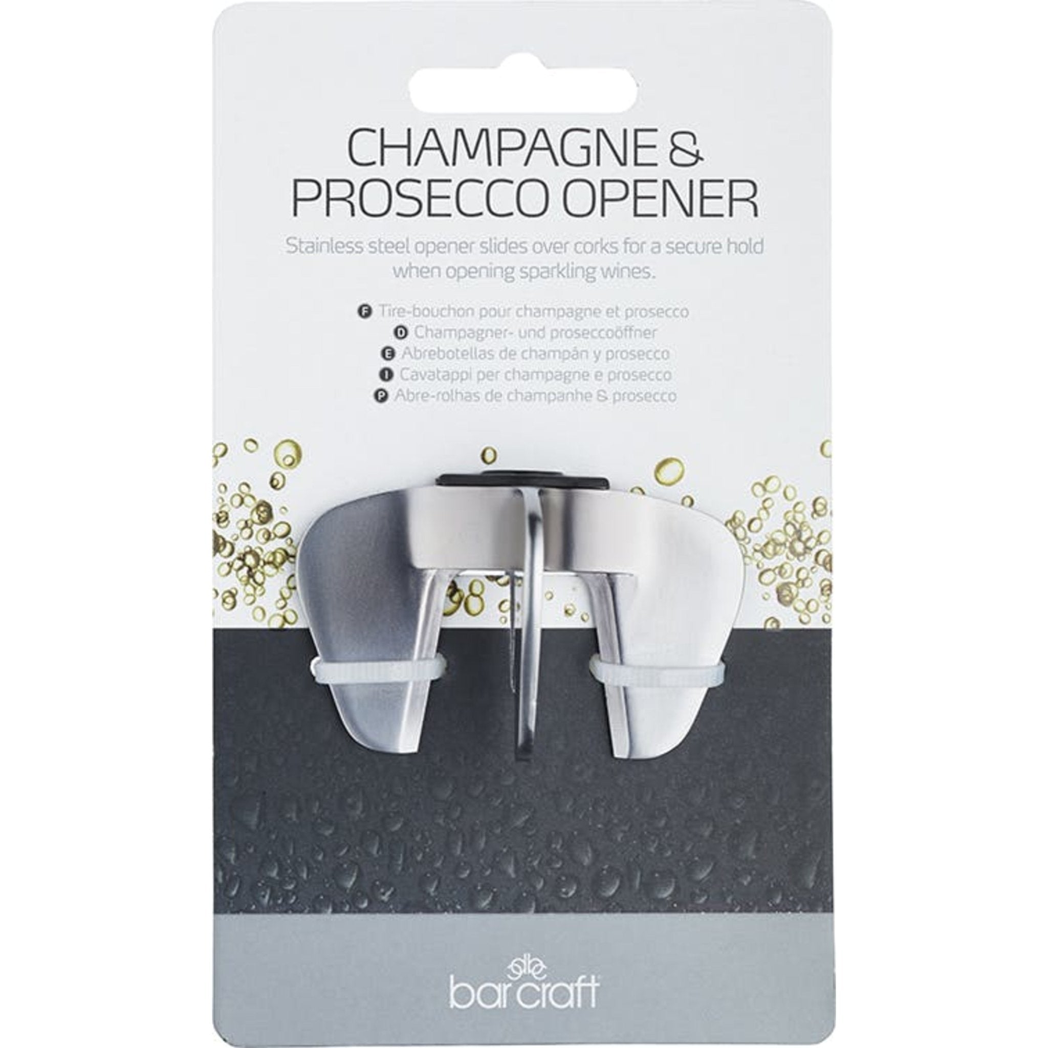 Deschizator pentru sampanie si prosecco - Eclair.md