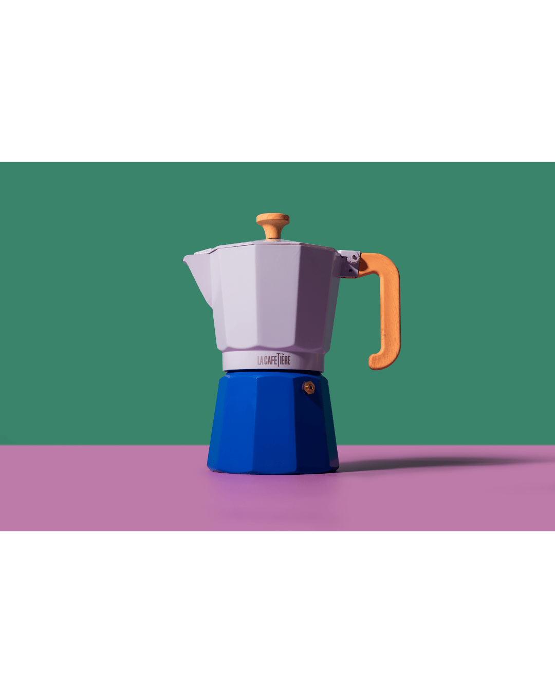 Espressor 290ml Venice albastru deschis - Eclair.md