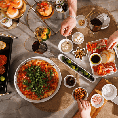 Farfurie pizza 32 cm Chalk - Eclair.md