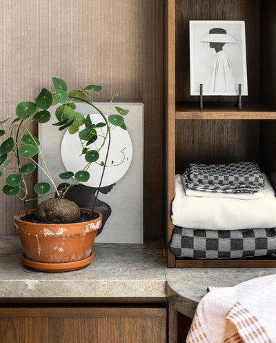 Fata de masa 150x250cm alb - negru - Eclair.md