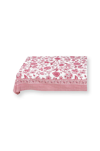 Fata de masa 160x310cm Royal Regal Flower rosu - Eclair.md
