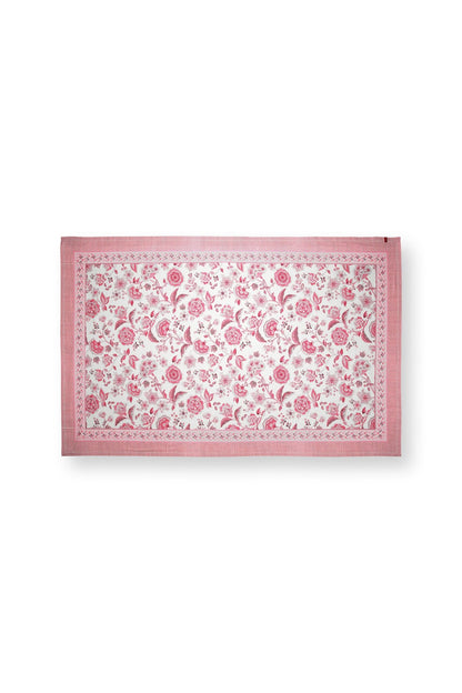 Fata de masa 160x310cm Royal Regal Flower rosu - Eclair.md