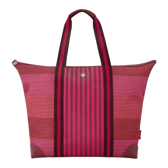 Geanta mare Tilda Stripe roz - Eclair.md