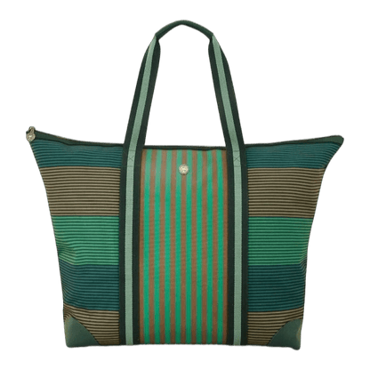 Geanta mare Tilda Stripe verde - Eclair.md