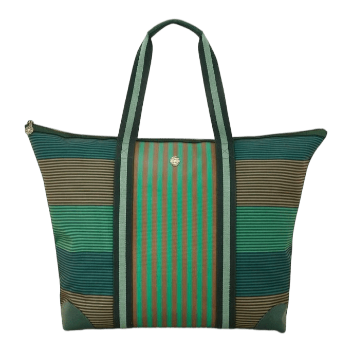 Geanta mare Tilda Stripe verde - Eclair.md