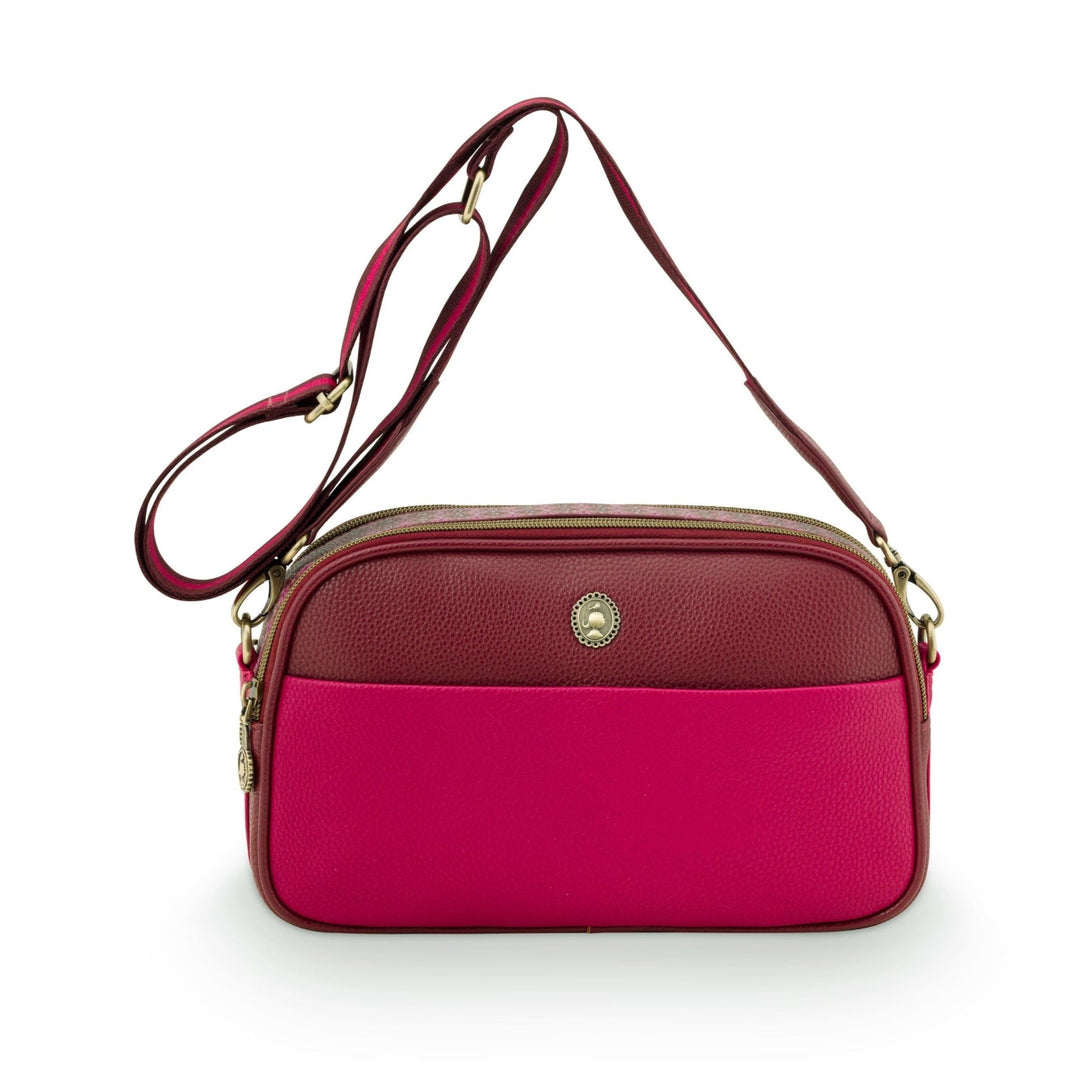 Geanta medie Frida Cross Body rosu - Eclair.md