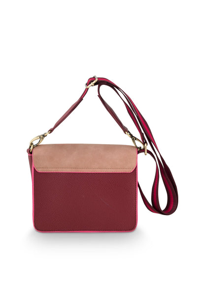 Geanta mica Fenna Cross Body Flap rosu - Eclair.md