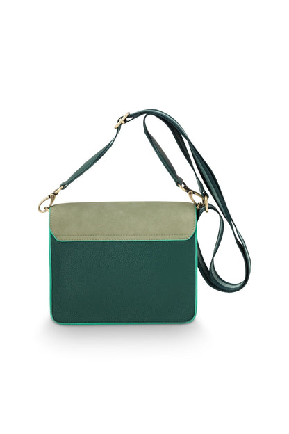 Geanta mica Fenna Cross Body verde - Eclair.md