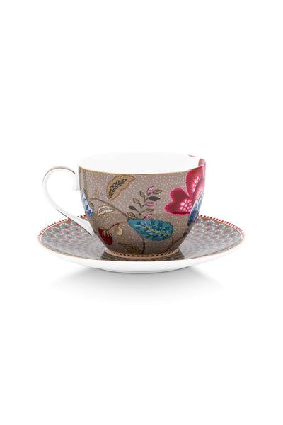 Blooming Tales Fantasy set of 2 cups & saucers, another view