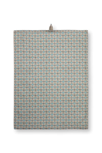 Blooming Tales Bustani-Pashmina set of 2 tea towels, another view