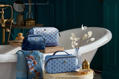 Portfard Cooper mare Jaipur Flower în decor