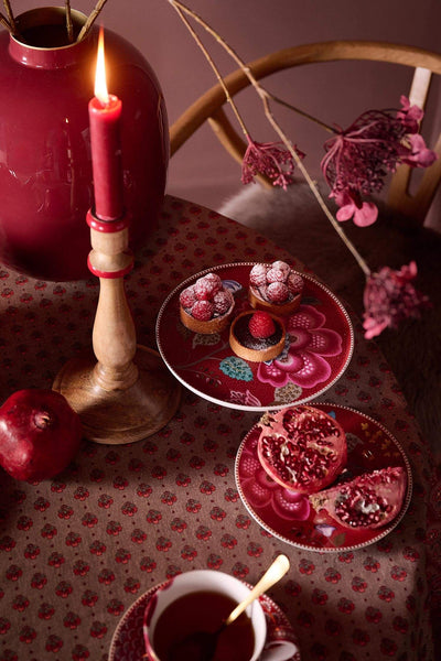 Platou de tort cu picior Blooming Tales Fantasy în decor