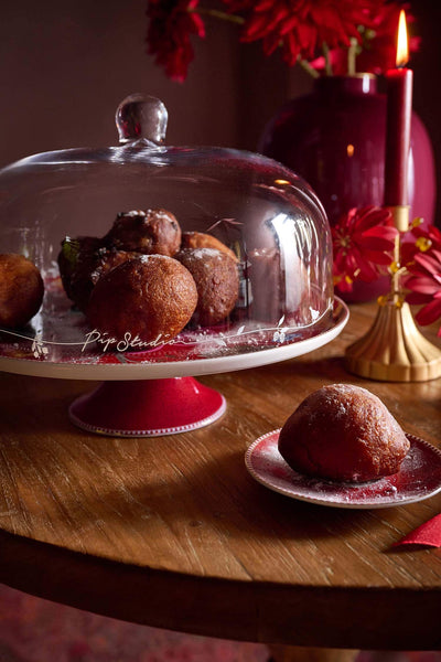 Blooming Tales glass dome in a styled setting