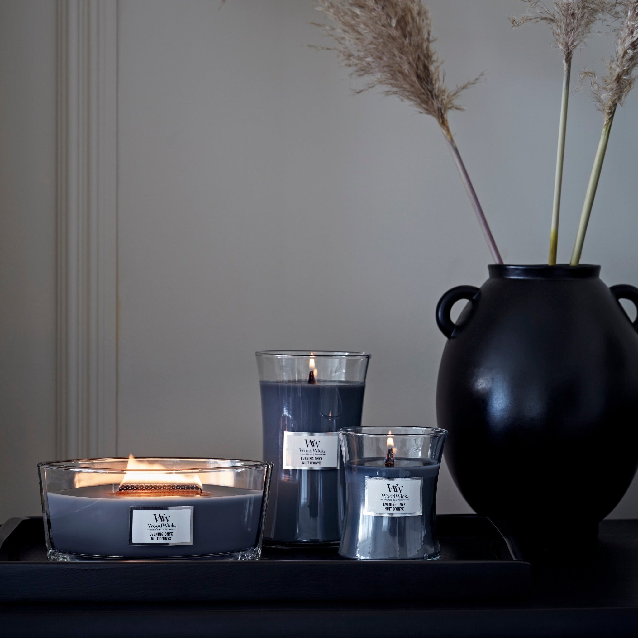Lumanare parfumata mare Hourglass Evening Onyx - Eclair.md