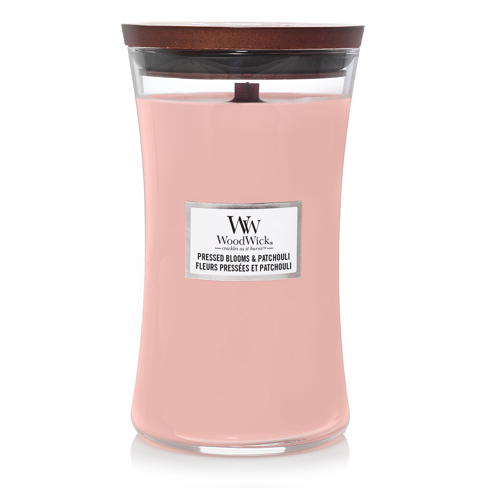 Lumanare parfumata mare Hourglass Pressed Blooms & Patchouli - Eclair.md
